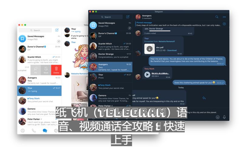 纸飞机（Telegram）语音、视频通话全攻略：快速上手